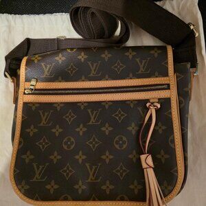 Louis Vuitton Pre-Loved Bosphore Messenger Bag Monogram Canvas PM, Brown